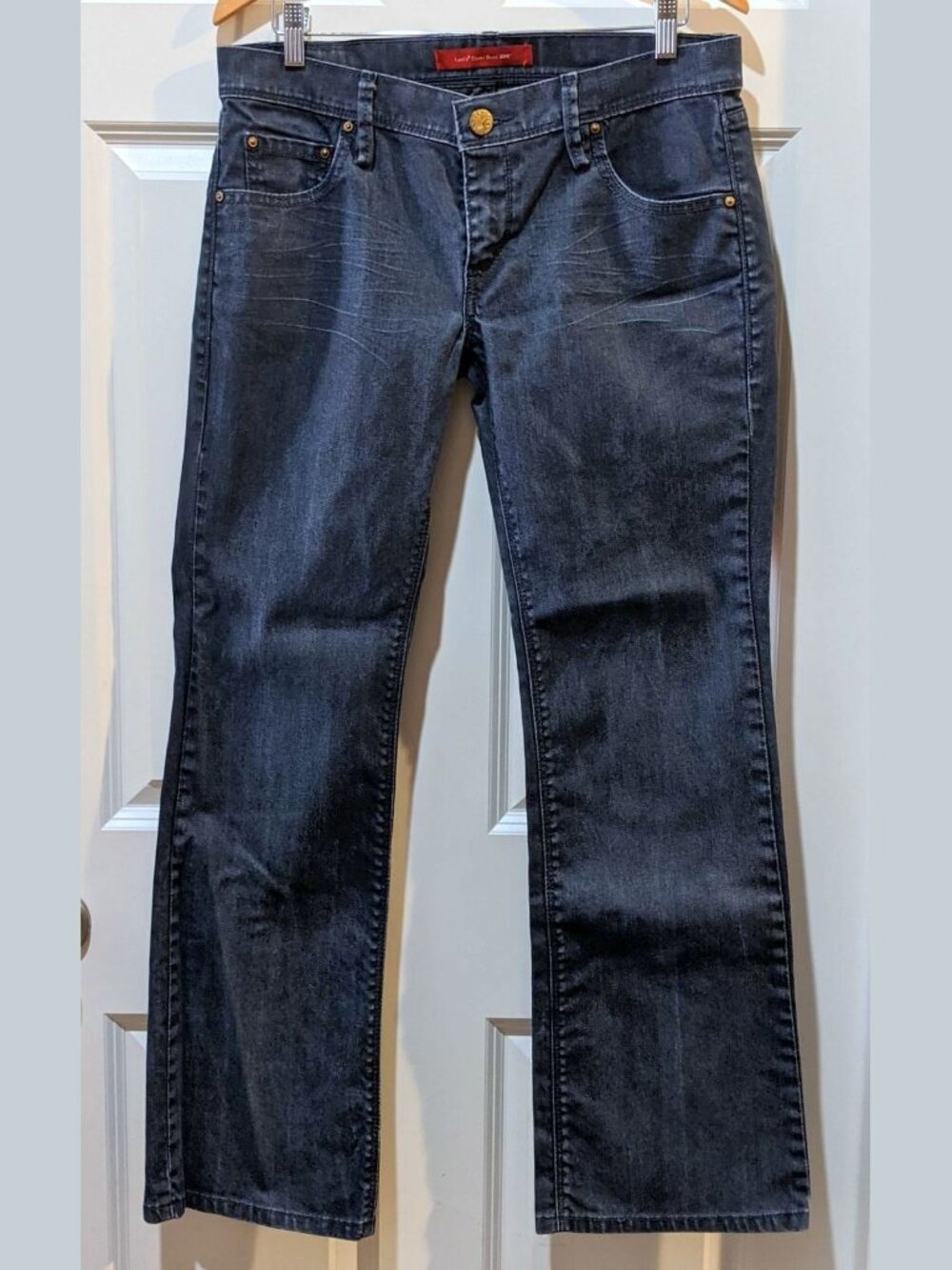 RARE LEVI'S Demi Boot 508 Stiff Jeans 12S / W31